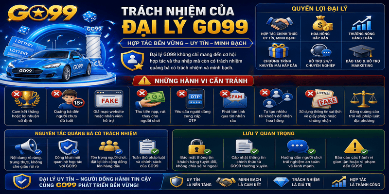 Trách nhiệm của đại lý GO99